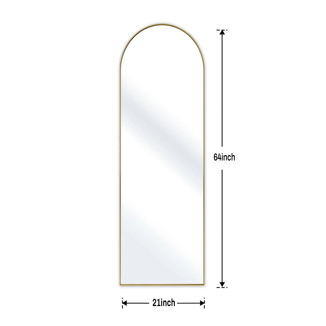 Dronfield Metal Arch Mirror